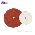 Metal stainless steel polished sisal wheel